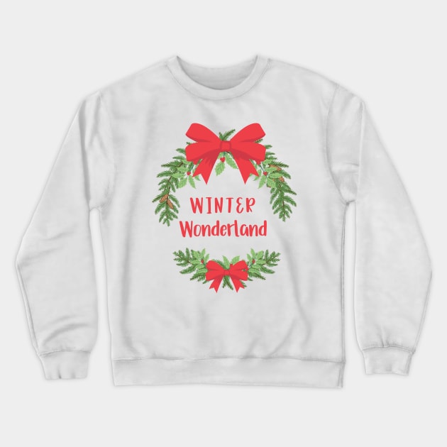 Winter Wonderland Crewneck Sweatshirt by SWON Design